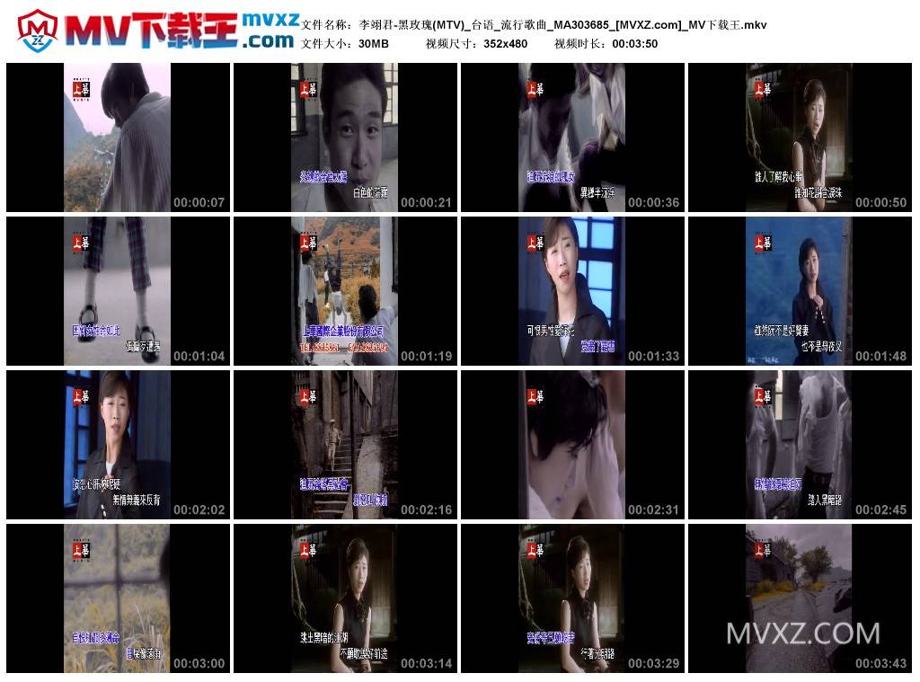 李翊君-黑玫瑰(MTV)_台语_流行歌曲_MA303685